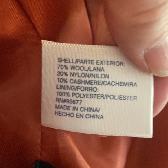 Saint John’s Bay Fully Lined Double Breasted wool Blend Pea Coat (“Chico”) - Picture 16 of 16